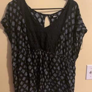 Mandala pattern torrid shirt